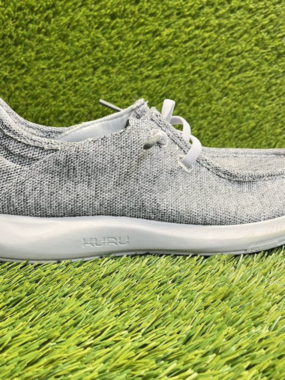 Kuru Draft Rento Mens Size 11.5 Gray White Casual Walking Outdoor Slip On Shoes‎